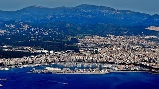 Take off in Palma de Mallorca Airport PMI