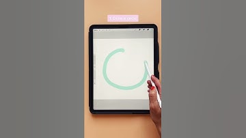 How to make a perfectly round circle in Procreate