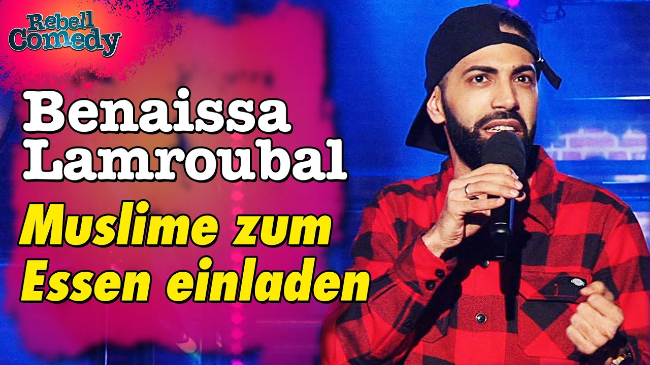 Wenn man Muslime zum Essen einlädt - Benaissa Lamroubal | RebellComedy