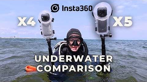 We Tested the Insta360 X5 vs X4 underwater and WOW!