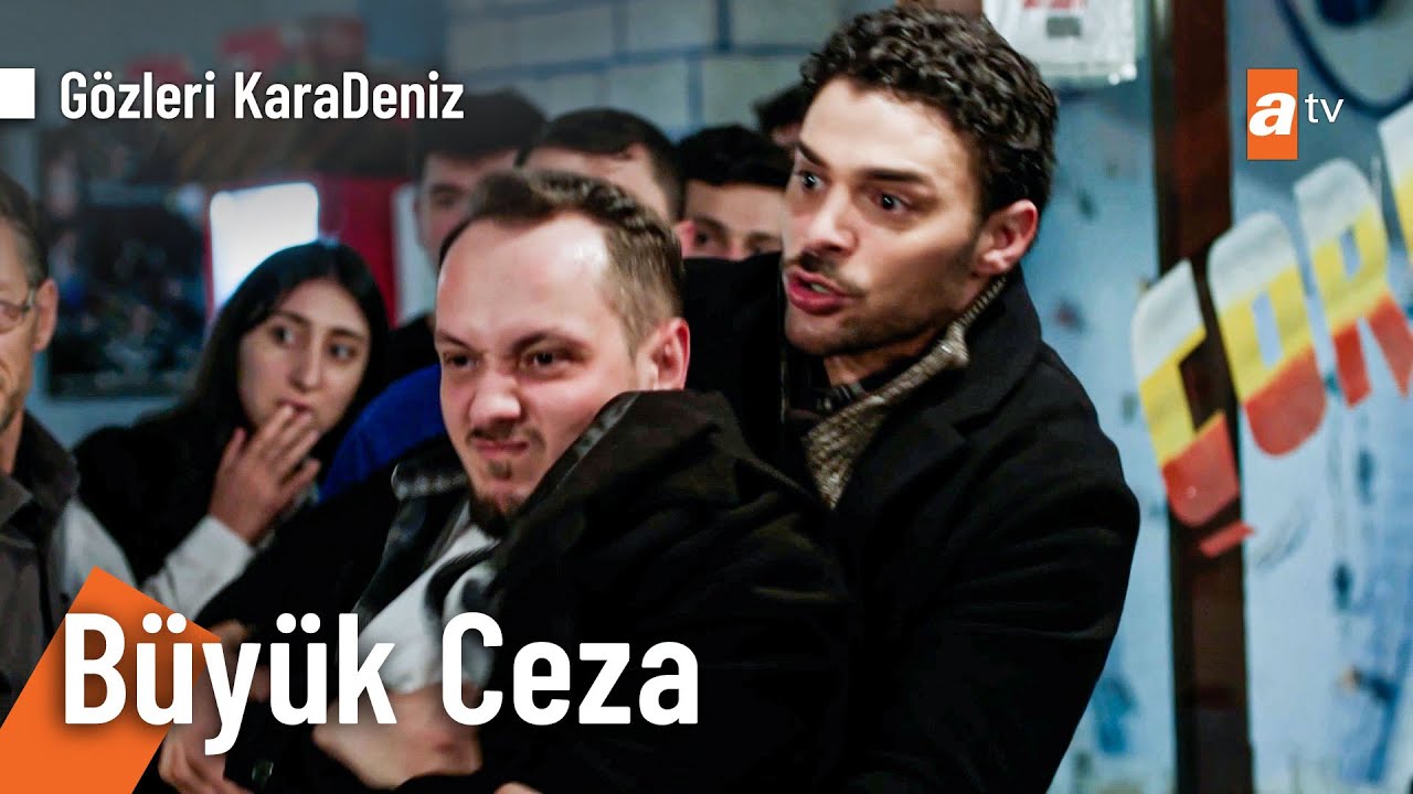 Azil ve Dursun'dan kızlara sarkıntılık yapanlara ceza! - Gözleri KaraDeniz 11. Bölüm