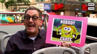 Tom Kenny (SpongeBob) being iconic for 4 minutes straight Resimi