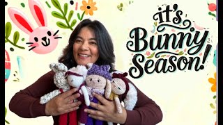 Cute Bunnies, Books, and Patterns