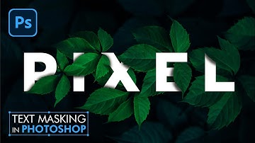Text Masking Effect | Photoshop Tutorial | Typography