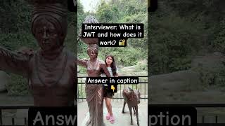 🔐What is JWT? Explained in Simple Words | Most Asked Backend Interview Question #authentication