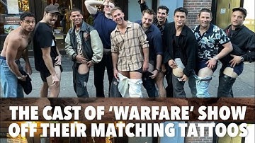 Warfare Cast Reveal Matching Tattoos & The Song That Brought Them Together