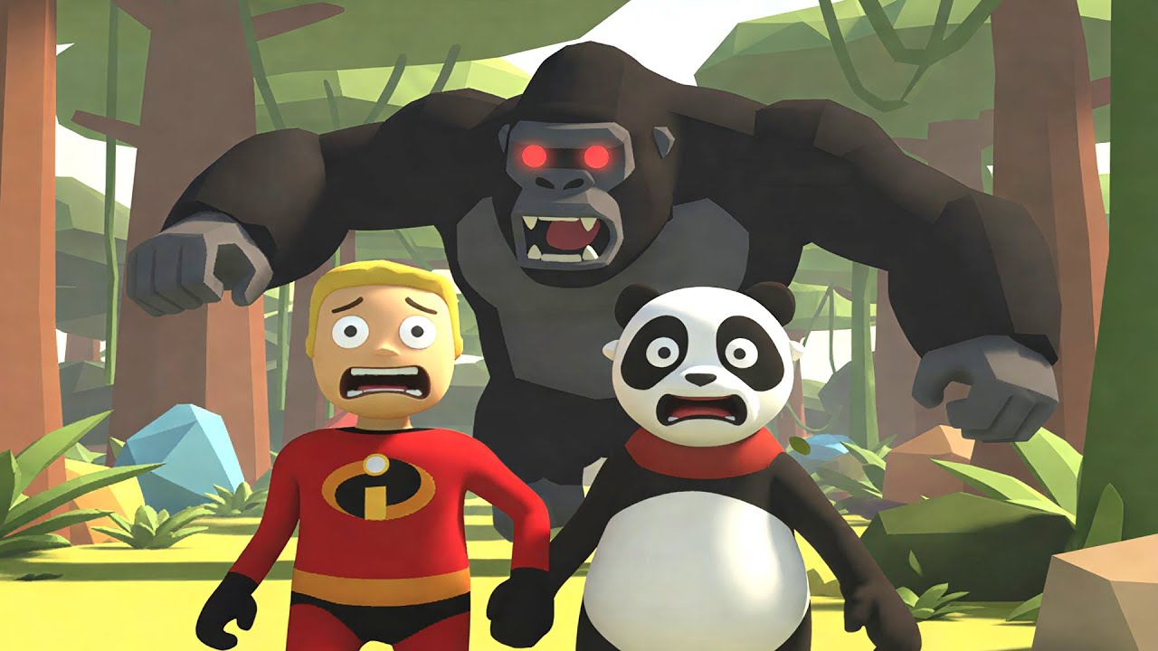 GİZEMLİ ANTİK KENTTE MAHSUR KALDIK! 🗿🐼 Human Fall Flat