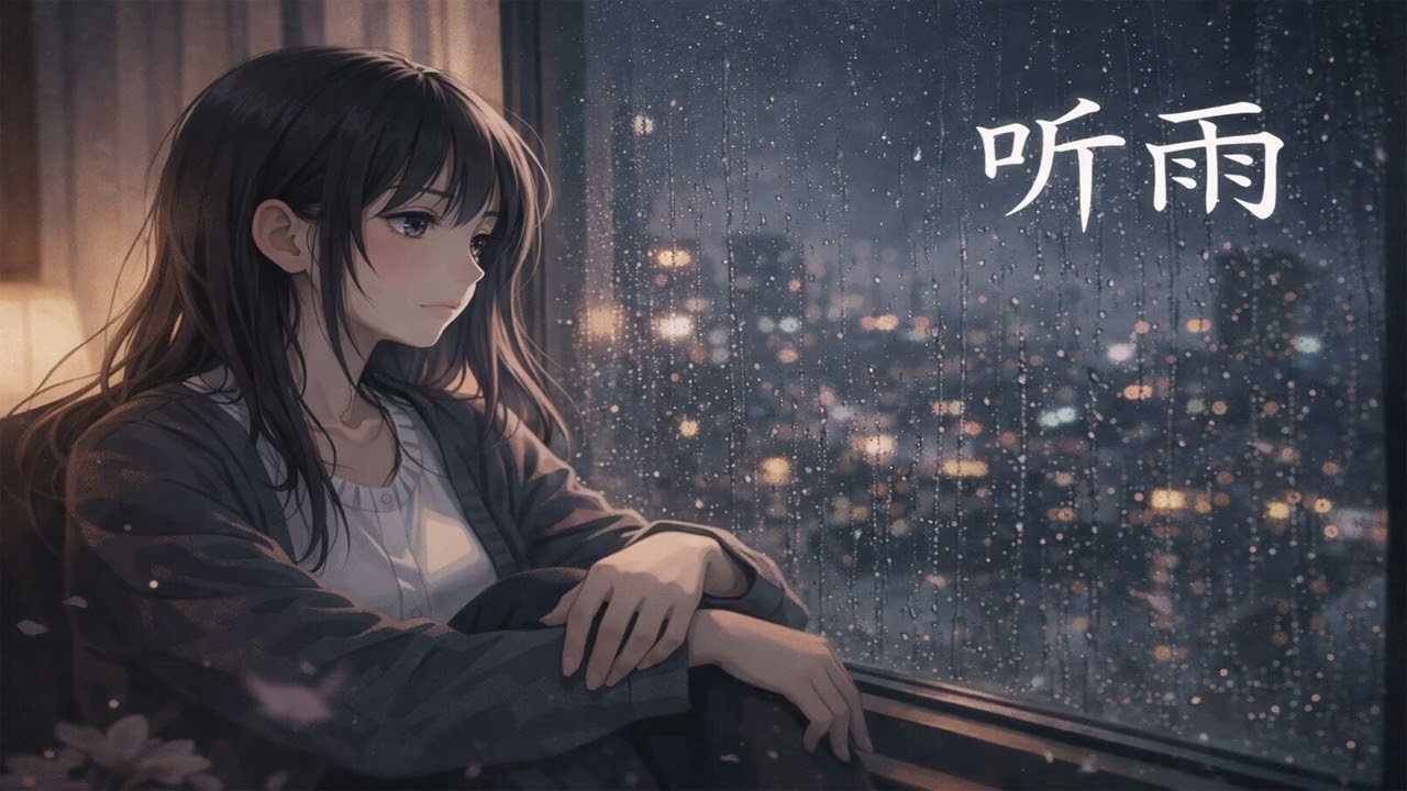 《听雨》Tīng Yǔ 🌧️｜温柔伤感中文女声｜Lo-Fi 雨夜情绪曲