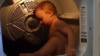 For Logan, its like a carnival ride in the dryer.