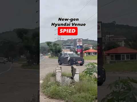 NEW Hyundai VENUE SPIED TESTING 