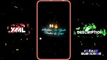 Ek Pardesi Mera Dil Le Gaya 🎋 #xml file 🔥 || alight motion #viral presat video ❤️‍🔥|| free #xml 🥀