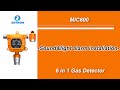How to Installation the Sound&amp;Light Alarm Light of Fixed Gas detector MS600