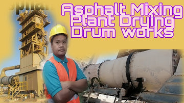 Asphalt Mixing Plant Drying Drum Works vgo
