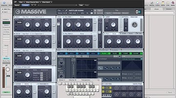 Native Instruments Massive- white noise effects