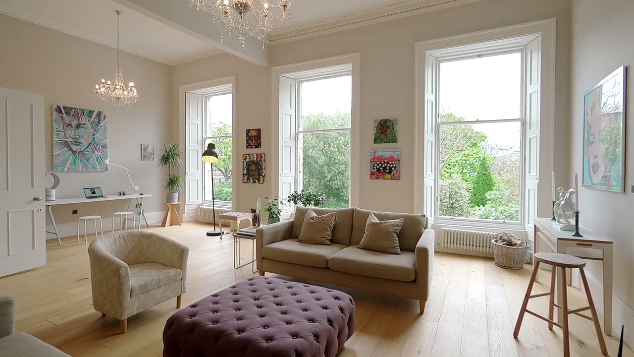 Tour of Crescent House, Edinburgh