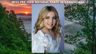 Journey To Miss Pre Teen International Miss Pre Teen Natural State International 2024