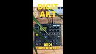 Digitakt as a Midi Controller for your DAW 🥳 #shorts #digitakt