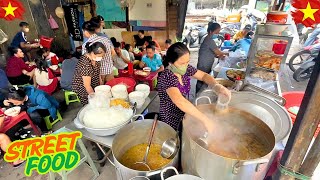 🛑Delicious and popular! Sister sells breakfast on the street for under $1 // Vietnamese street food!