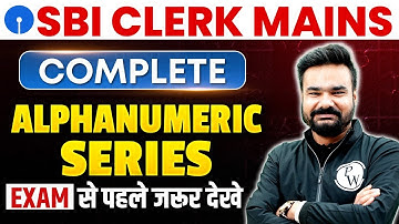 Alphanumeric Series Reasoning | Alphanumeric Series  Basic Concepts to Advance | by Arpit sir