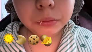 Comiendo comida diferente