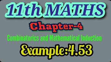 11th MATHS/Ch:4/Example:4.53