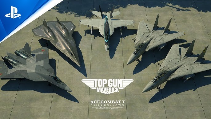 Videogame Ace Combat ganha expansão do novo filme 'Top Gun: Maverick