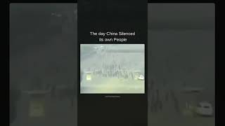 The day China Silenced its own People