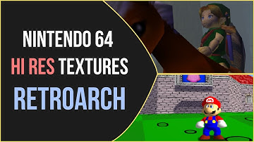 How to Install Nintendo 64 HD textures in RetroArch (Mupen64Plus-Next)