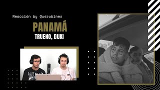 REACCIÓN / Trueno, Duki - PANAMÁ (Video Oficial) | QUERUBINES