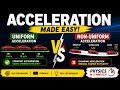 PART 4: Acceleration Explained | Uniform &amp; Non-Uniform Acceleration with Examples | Physics Basics👍