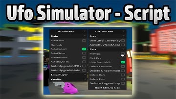 🛸UFO Simulator Script - (pastebin)