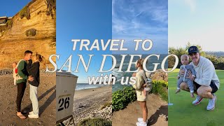 SAN DIEGO TRAVEL VLOG: birthday trip to california & traveling with a 6 month old!!
