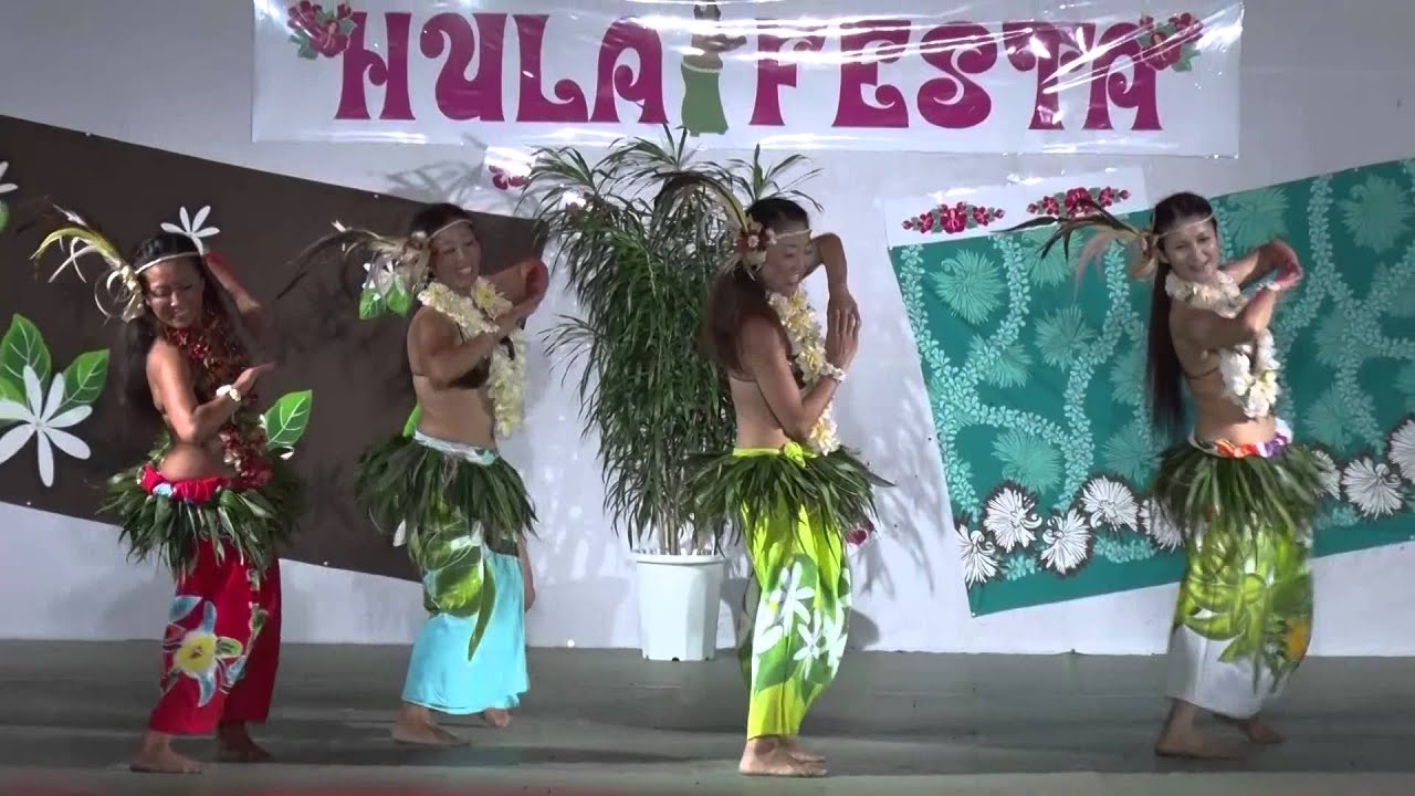 タヒチアンダンス ヘレ モアナヌイ たねがしまフラフェスタ2014での