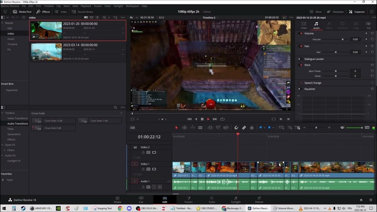 DaVinci Resolve 18│AUDIO BUG After Switching Screen, Audio Stop