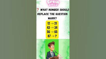 🔢 Can You Solve This Viral Number Puzzle? | 87 → ❓#shorts #mathstricks #mathsfun #iqtest #mathslover