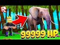 ОХОТА НА ГИГАНТСКИХ ЖИВОТНЫХ! ROBLOX