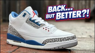 DONE RIGHT??  Jordan 3 True Blue 2026 First Look Review 👀🔥