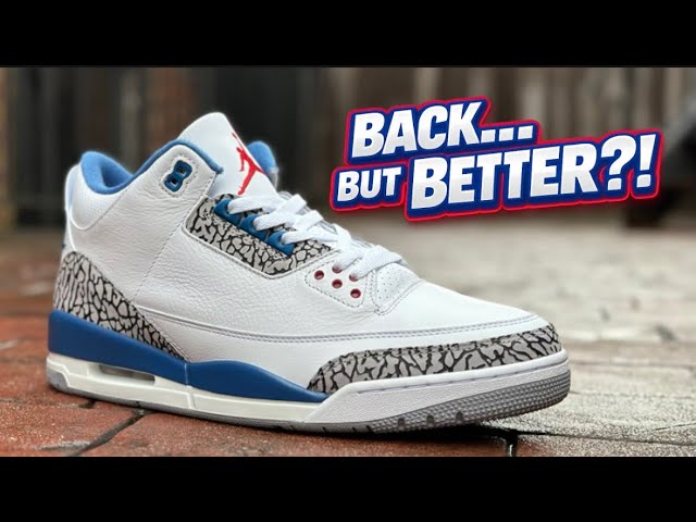 DONE RIGHT?? Jordan 3 True Blue 2026 First Look Review 👀🔥 - YouTube