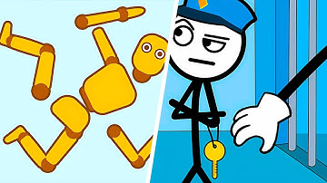 Thief Puzzle vs Ragdoll Break 🧠💥 Max Level Gameplay Walkthrough Android iOS Update 8KZ3