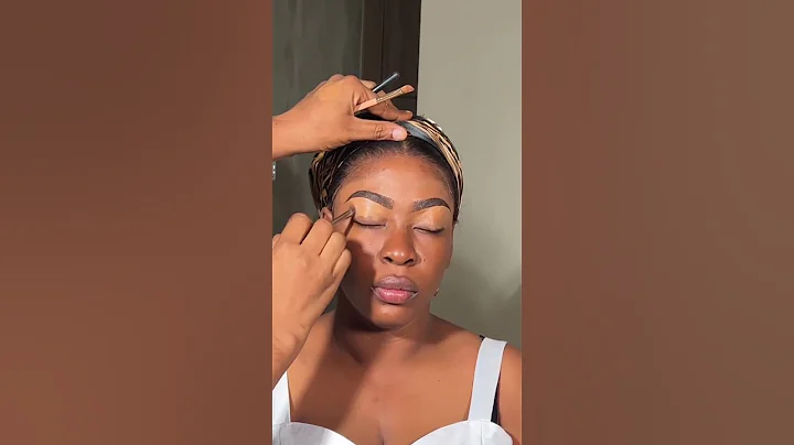Yoruba Bride Makeup #makeuptutorial #makeup #bridemakeup