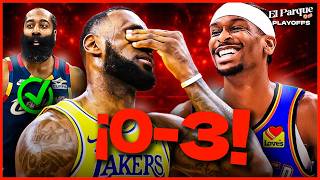 ¡3-0 DE OKC A LAKERS! ¡HARDEN SALVA A LOS CAVS! ¡OJO LOTERÍA DEL DRAFT!
