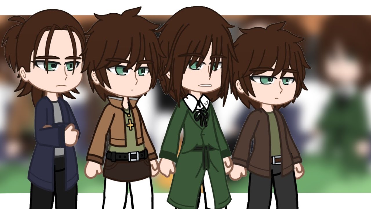 Eren Yeager All Seasons React to Mikasa and Eremika|Manga spoilers|Aot/Snk|2/2|