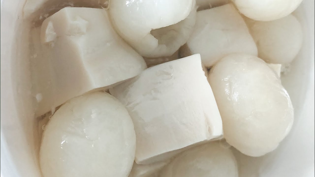 Longan tofu dessert YouTube