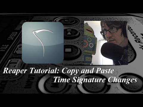 Reaper Tutorial | Copy and Paste Time Signature Changes