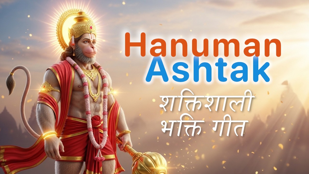 हनुमानाष्टक – Hanuman Ashtak | Powerful Devotional Hanuman Ji Hymn for Strength & Peace