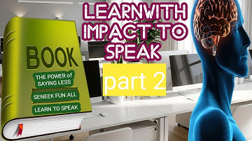 The Power of Saying Less |Learn to Speakwith Impact (Audiobook Zone) part 1