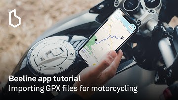 Importing GPX routes for motorcycling | Beeline Moto app tutorial