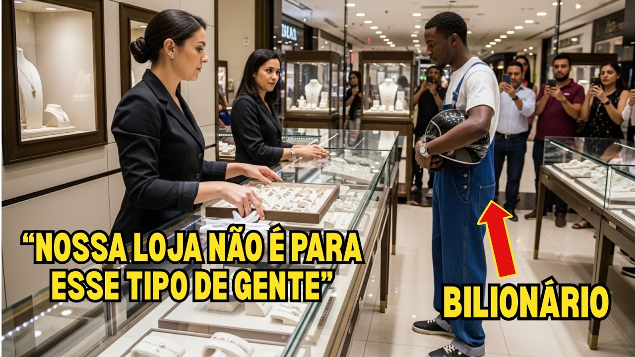 Vendedora de Joalheria Esconde Joias de Luxo de Homem Negro — Minutos Depois Ele Compra a Loja