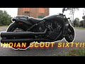 2020 Indian Scout Bobber Sixty! // First Ride // 4k