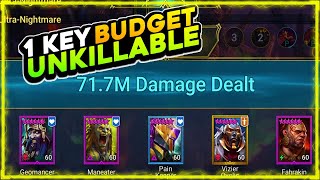 ONE KEY UNM MANEATER UNKILLABLE WITH ALLY ATTACK WORKS ON SPIRIT | RAID SHADOW LEGENDS